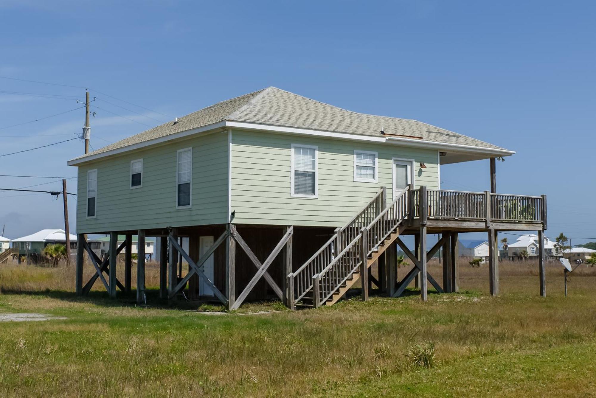 Sea View Cottage - 110 Ponce De Leon Home Dauphin Island Exterior photo